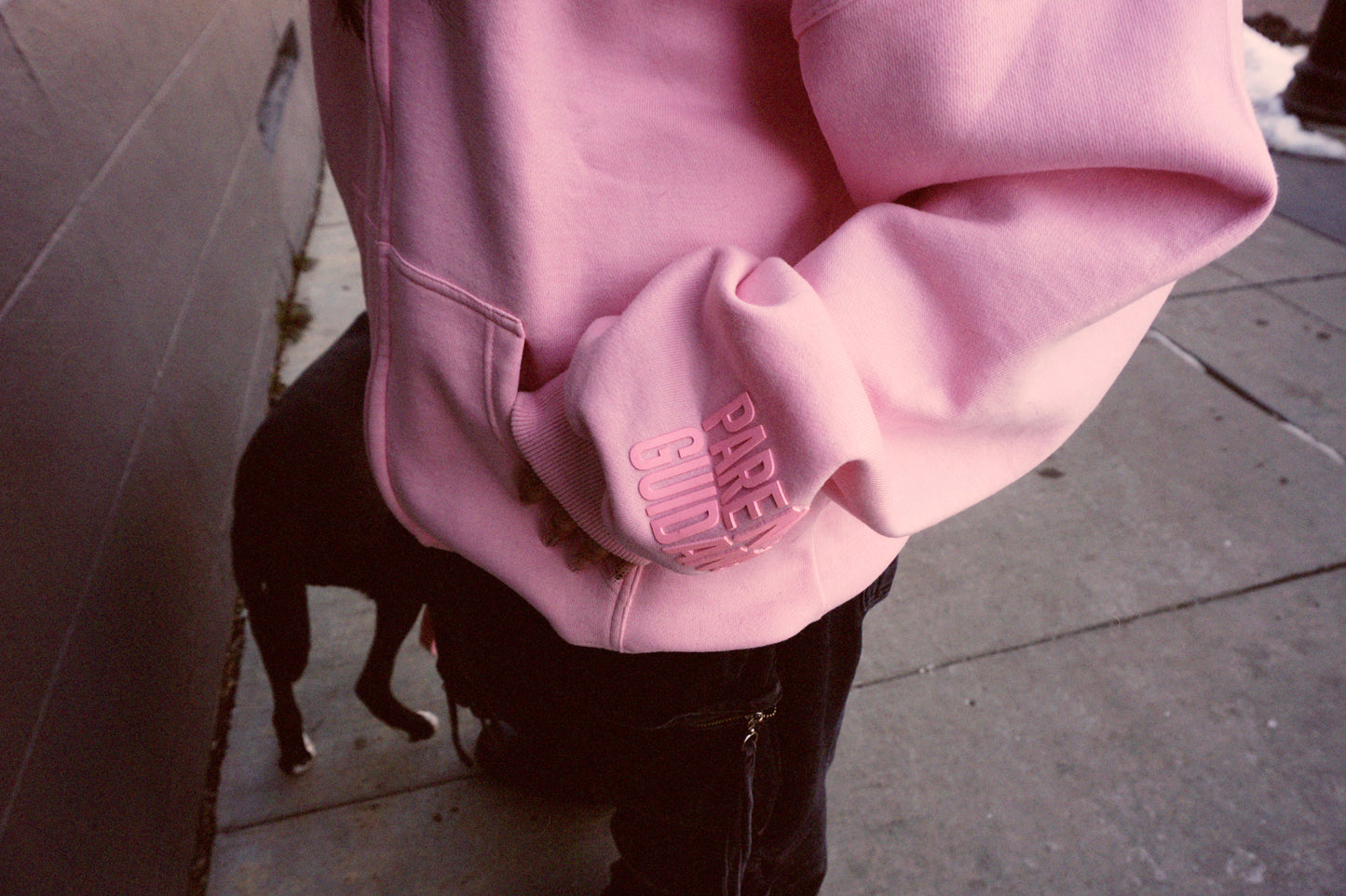 PARENTAL Pink Hoodie